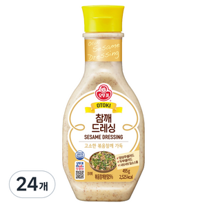 오뚜기 참깨 드레싱, 495g, 24개