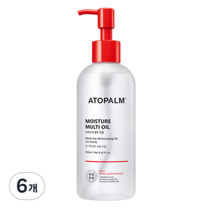 아토팜 모이스처 멀티 오일, 250ml, 6개