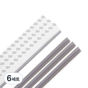 꼬꼬미 연질틈막이 W 42mm x 1.2m + H 15mm x 8mm x 1.2m, 6세트