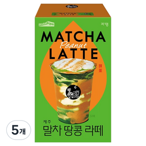 쟈뎅 로스티크 까페모리 말차 땅콩 라떼, 21g, 10개입, 5개