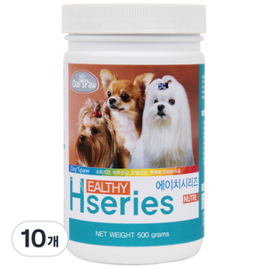 데이스포 강아지 에이치시리즈 NUTRI 500g, 종합영양제, 10개