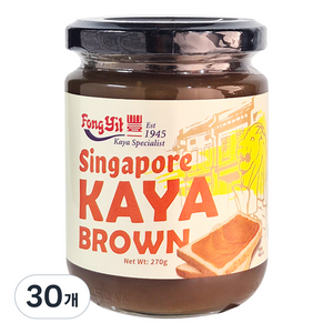 퐁잇 싱가포르 카야 브라운, 270g, 30개