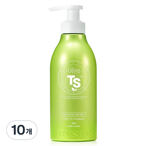 TS 올리브 단백질 헤어트리트먼트, 500ml, 10개