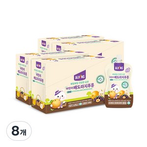 엘빈즈 매일매일 건강한습관 배도라지푸룬 100ml 10p, 1L, 8개