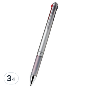 파이롯트 쥬스업 3색 다색펜 0.4mm, 실버, 3개