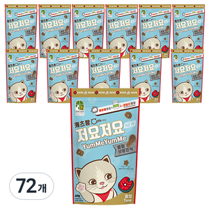 캐츠랑 전연령 고양이 저요저요 종합보양간식, 참치, 60g, 72개