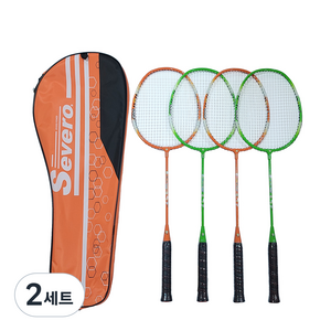 세베로 PNC 캐릭터패밀리 4인 배드민턴 라켓, PNC3000, 2세트