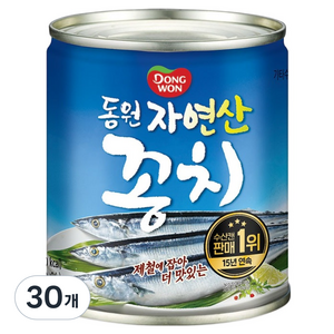 동원 꽁치 원터치 통조림, 230g, 30개