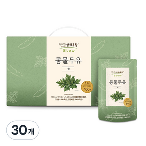 상하목장 콩물두유 쑥, 30개, 180ml