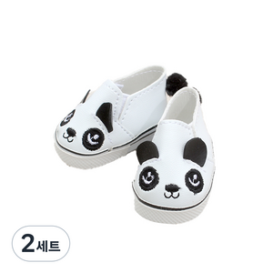 파올라레이나 호환 팬더신발, 화이트, 2세트