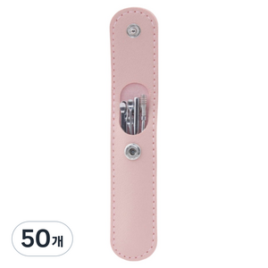 썬앤드림 심플 귀이개 A타입 핑크, 50개