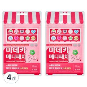 마데카메디패치 동국제약 스페셜 컬러 스팟패치, 4개, 36개입