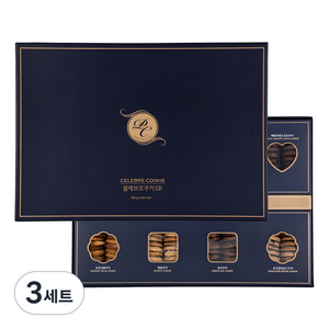 신라명과 셀레브르쿠키 대, 850g, 3세트