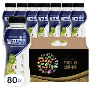 웰프로틴 녹차, 80개, 40g