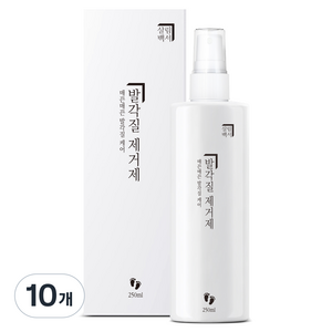 살림백서 뿌리는 발각질 제거제, 1개입, 10개, 250ml