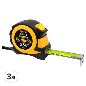 코메론 셀프락II 줄자 5.5m x 19mm KMC-86, 3개
