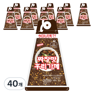 이엔푸드 짜장맛 후리가께, 50g, 40개