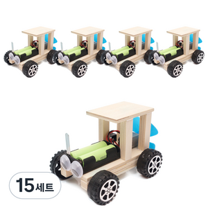 티처스 STEAM 과학교구 전동 풍력 자동차 DIY 만들기 세트 C-30, 15세트