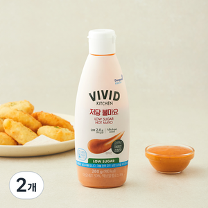 비비드키친 저당 불마요 소스, 280g, 2개