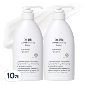 닥터바이오 에코 모이스춰라이징 로션, 500g, 10개