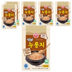 오뚜기옛날 구수한 누룽지, 300g, 6개
