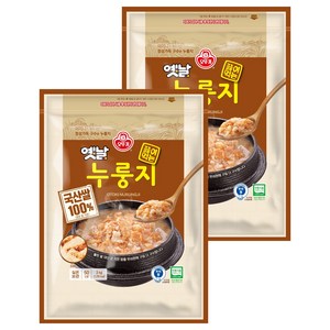 오뚜기옛날 구수한 끓여먹는 누룽지, 3kg, 2개