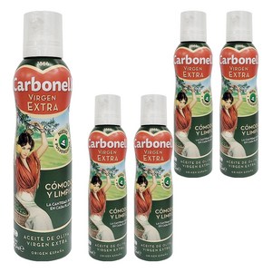 카르보넬 엑스트라버진 올리브오일 스프레이, 200ml, 5개
