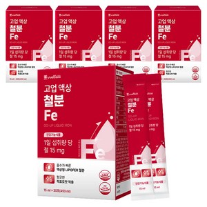 서울대위바이옴 고업 액상 철분 Fe 30p, 450ml, 5개