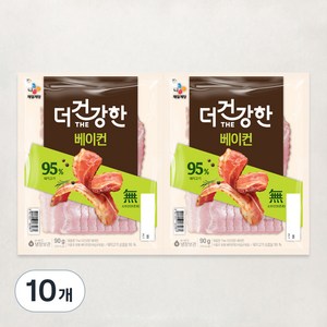 더건강한 베이컨, 90g, 10개