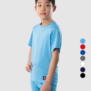아르메데스 아동용 언더레이어 사계절 반팔 상의 AR-15