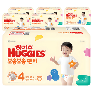 하기스 보송보송 팬티형 기저귀 공용, 4단계, 336매