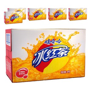 와하하 빙홍차, 490ml, 90개