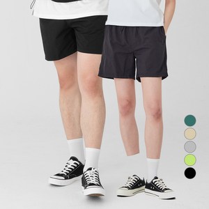 캐럿 남녀공용 이지웨어 나일론 우븐 쇼츠 반바지 골드박스 특가