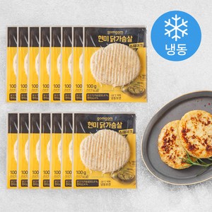 곰곰 현미 닭가슴살 스테이크, 100g, 1개입, 15개