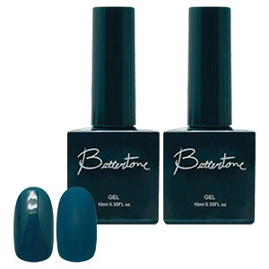 아이빛 베러톤 컬러 젤네일, BT-48다크그린, 10ml, 2개