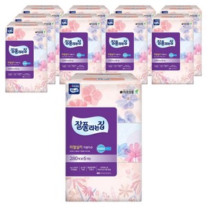 잘풀리는집 천연펄프 미용티슈 2겹, 280매입, 60개