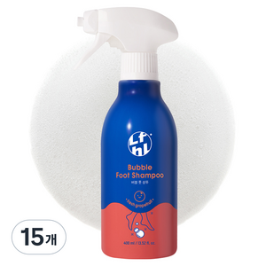 라이프홀릭 버블 풋샴푸 프레시자몽, 1개입, 15개, 400ml