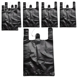 부국비닐봉투 검정 일반마트봉투 1호, 3L, 1200개