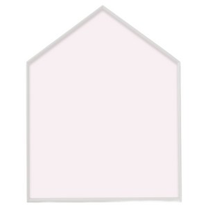 맘스보드 레브 하우스 보드, 애쉬그레이(프레임), 파우더핑크(보드), 1개