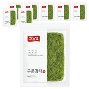 광천김 구운감태, 20g, 8개