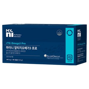 마이니 알티지 오메가3 프로, 180정, 1개