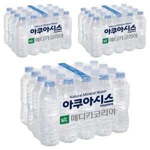 아쿠아시스 생수 무라벨, 500ml, 60개 골드박스 특가