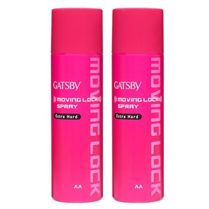 갸스비 무빙 락 엑스트라 하드 스프레이, 230ml, 2개