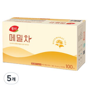 동서 메밀차, 1.5g, 100개입, 5개