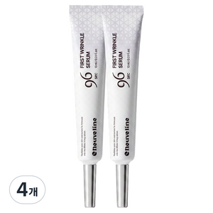누벨린 퍼스트 링클 주름 리프팅 96초 세럼, 4개, 10ml
