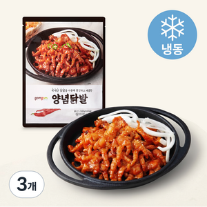 곰곰 양념 닭발 (냉동), 600g, 3개