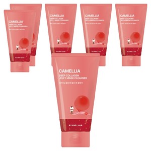 라운드랩 동백 딥 콜라겐 젤리 팩 클렌저, 150ml, 6개