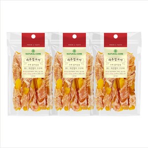 네츄럴코어 강아지 간식, 치킨&고구마, 110g, 3개