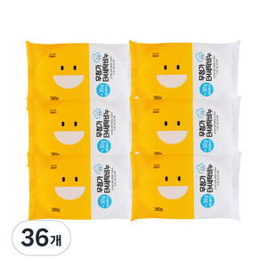 순한고집강청 무첨가 EM 세탁비누, 280g, 36개
