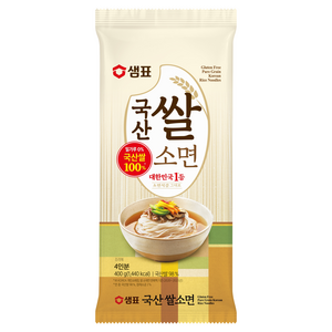 샘표 국산쌀소면, 400g, 1개